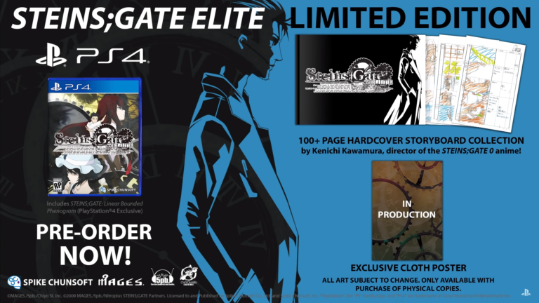Read more about the article Steins;Gate Elite limited edition will be available in Europe