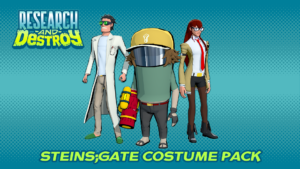 Read more about the article Steins;Gate costume pack available in Spike Chunsoft-published “Research and Destroy”