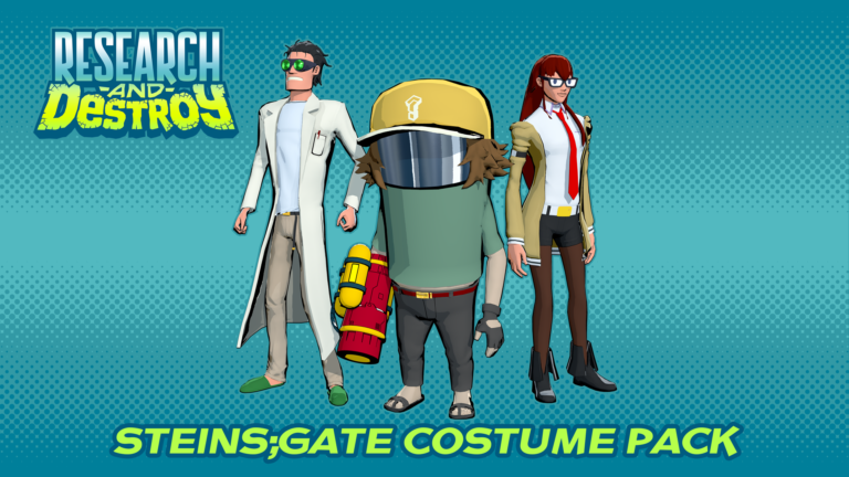 Read more about the article Steins;Gate costume pack available in Spike Chunsoft-published “Research and Destroy”