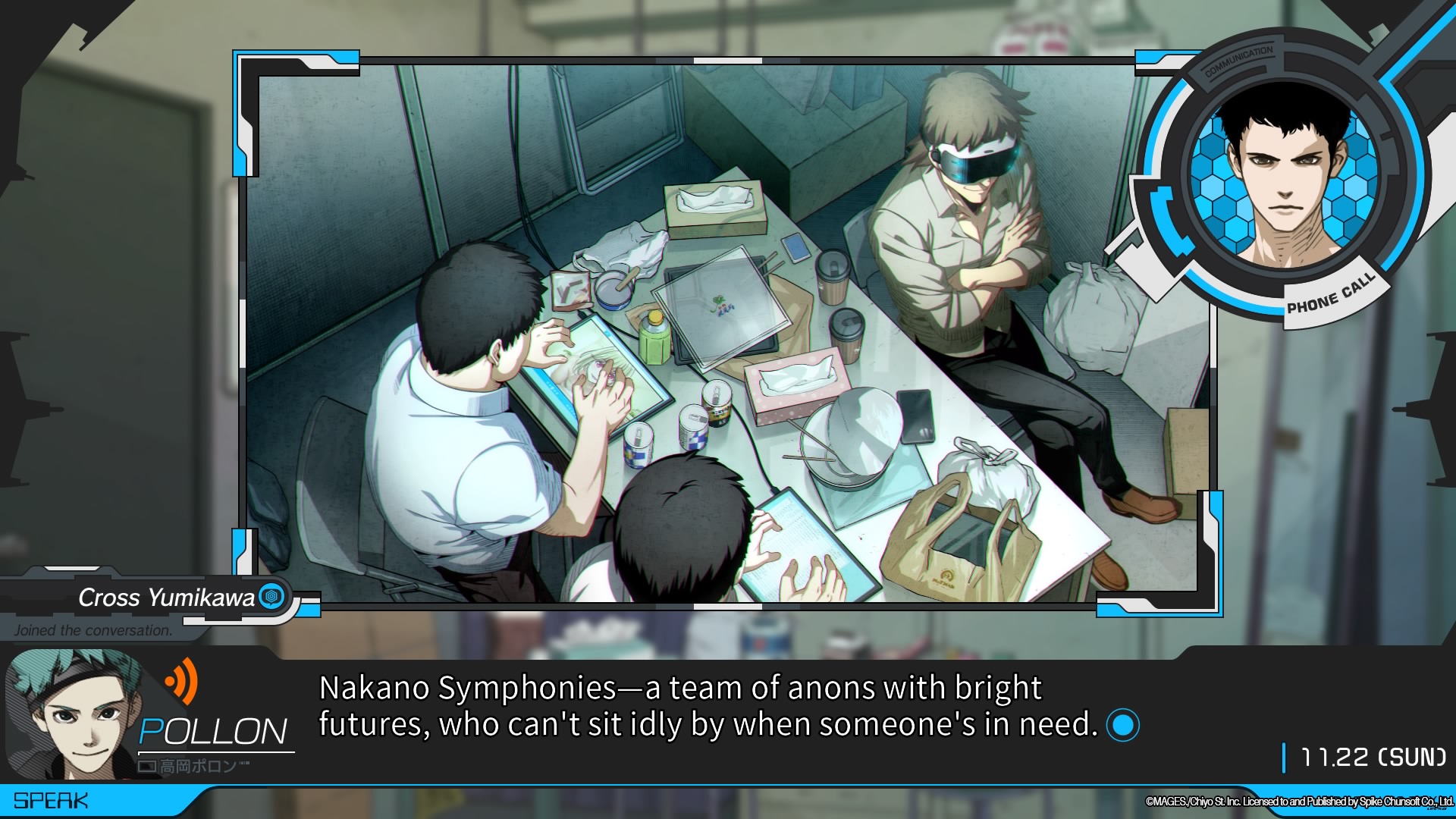 ANONYMOUS;CODE, Spike Chunsoft