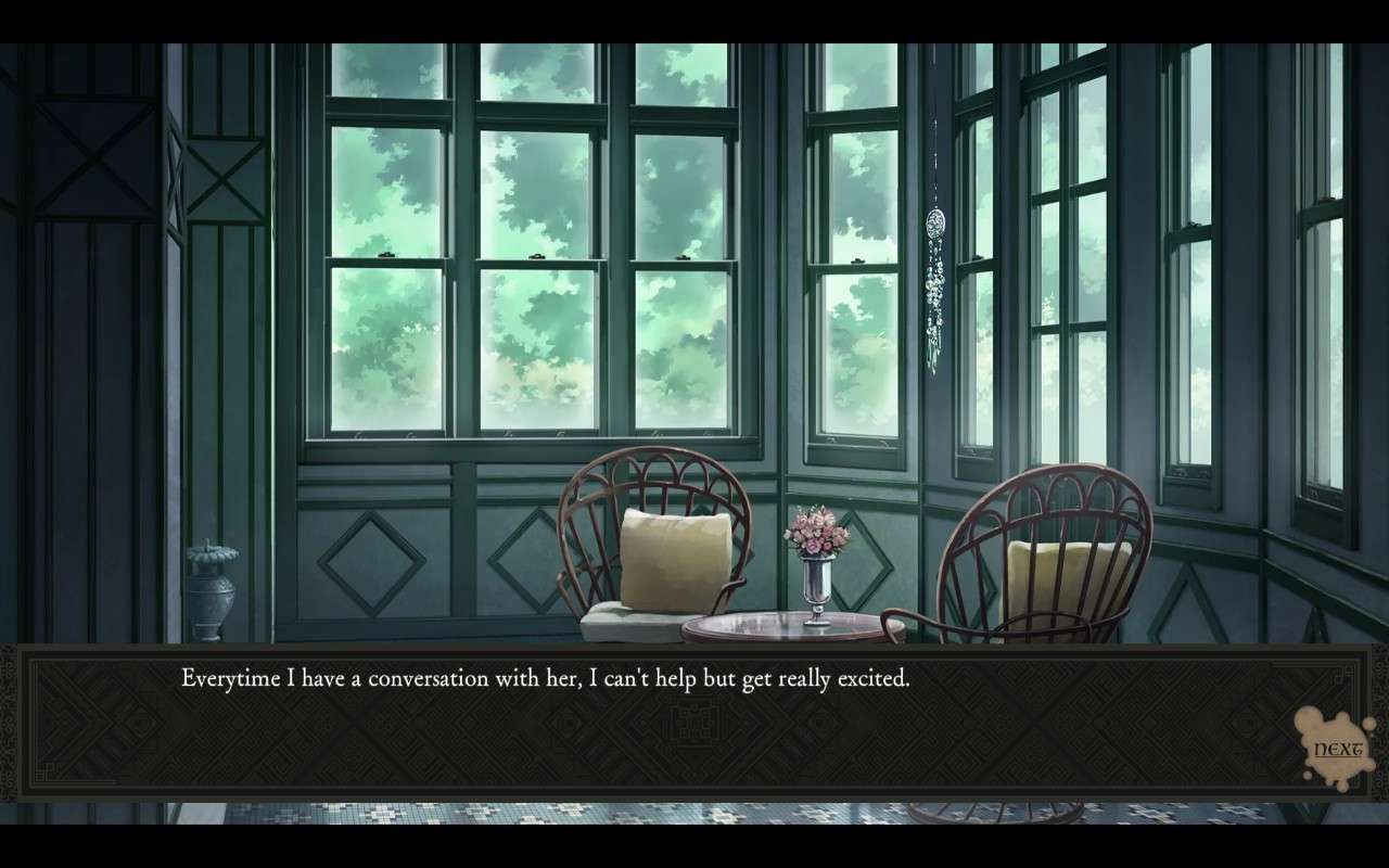 Iwakura Aria also loves to narrate cumulative behaviors by the characters instead of letting you observe and absorb that for yourself.