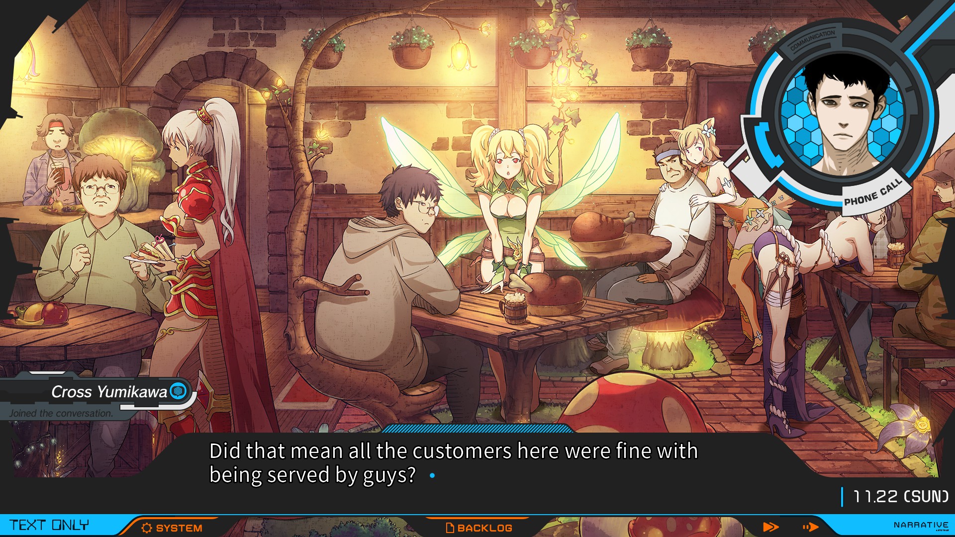 Anonymous;Code: Terminally online channer kid cannot possibly imagine genderbending, arguably the most unrealistic aspect of the entire game.